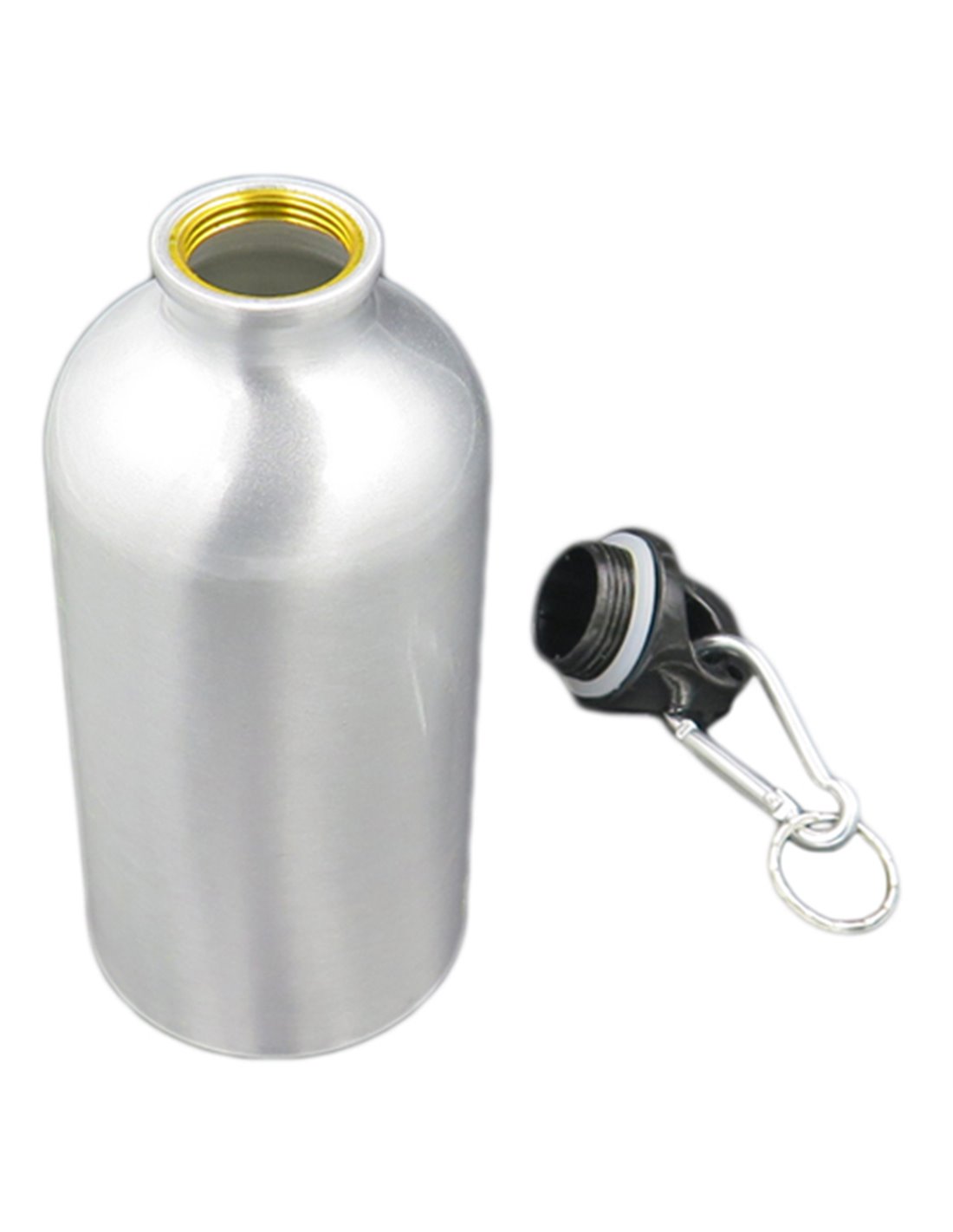 750 ml-es Ezüst Sportpalack Csattal