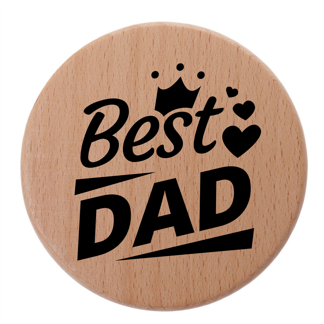 Gravírozható Fa Mágnes