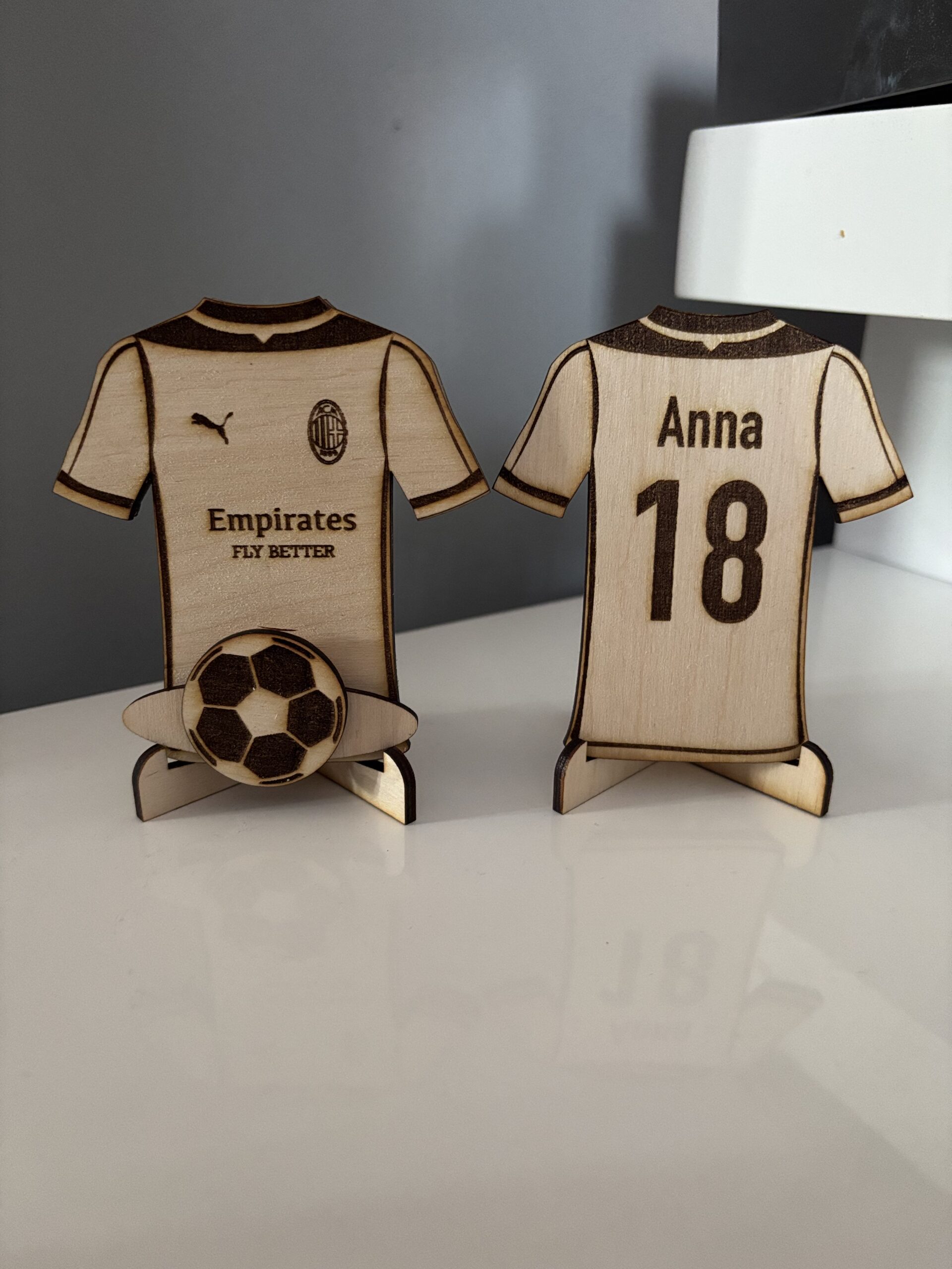Decor Personalizabil Tricou de Fotbal
