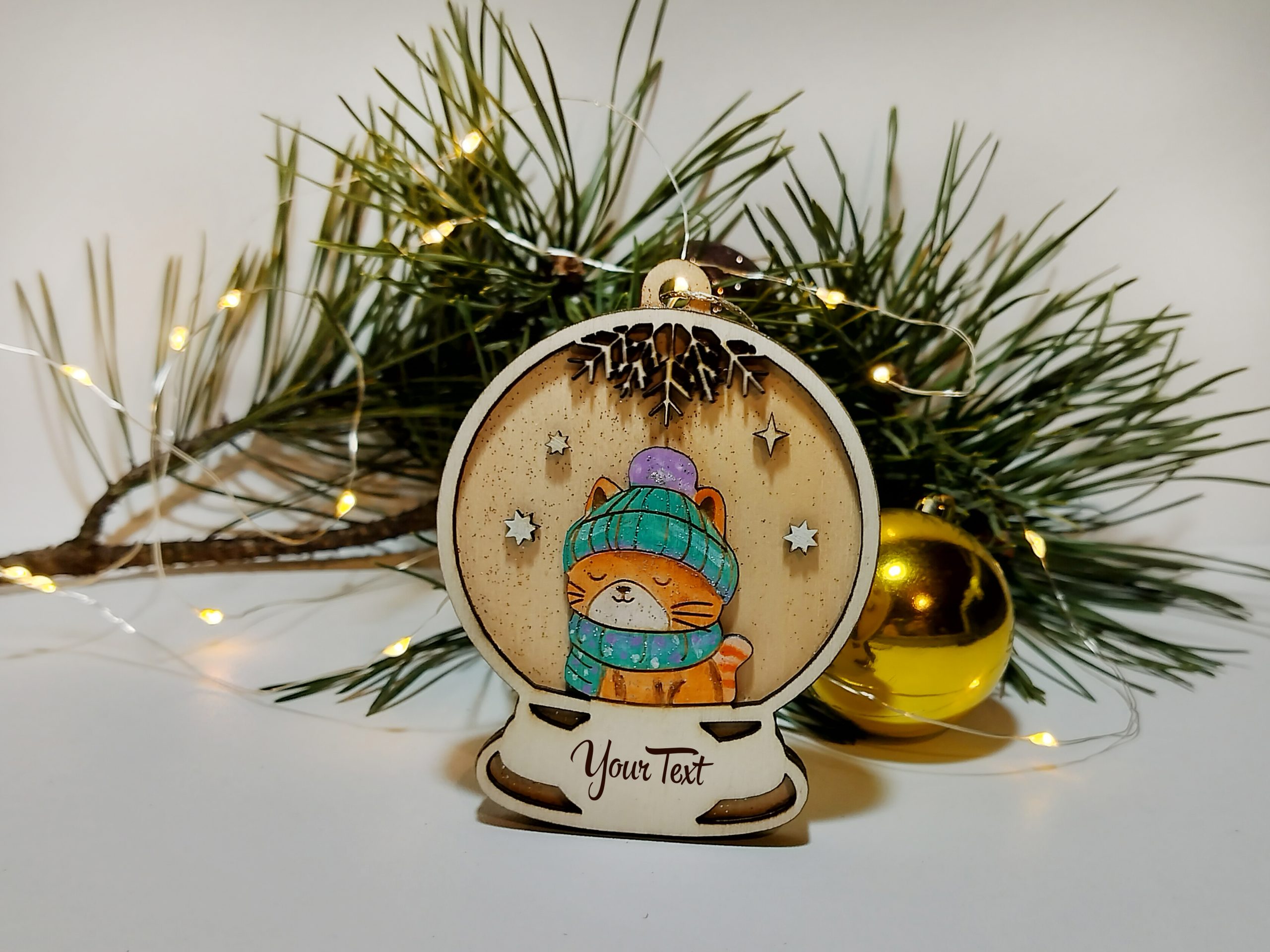 Kézműves, kézzel festett karácsonyfadísz – Sokféle mintával ❄️